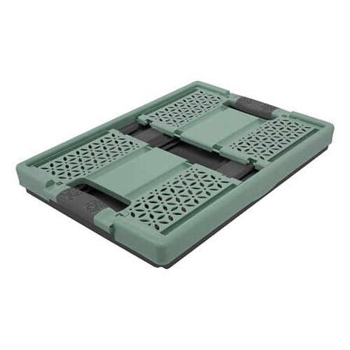 Skládací plastová krabička Fold`n`Box zelená